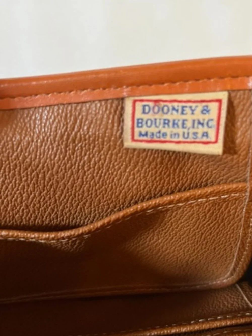 DOONEY & BOURKE | Taupe Essex Carrier Bag Top Handle-Vintage